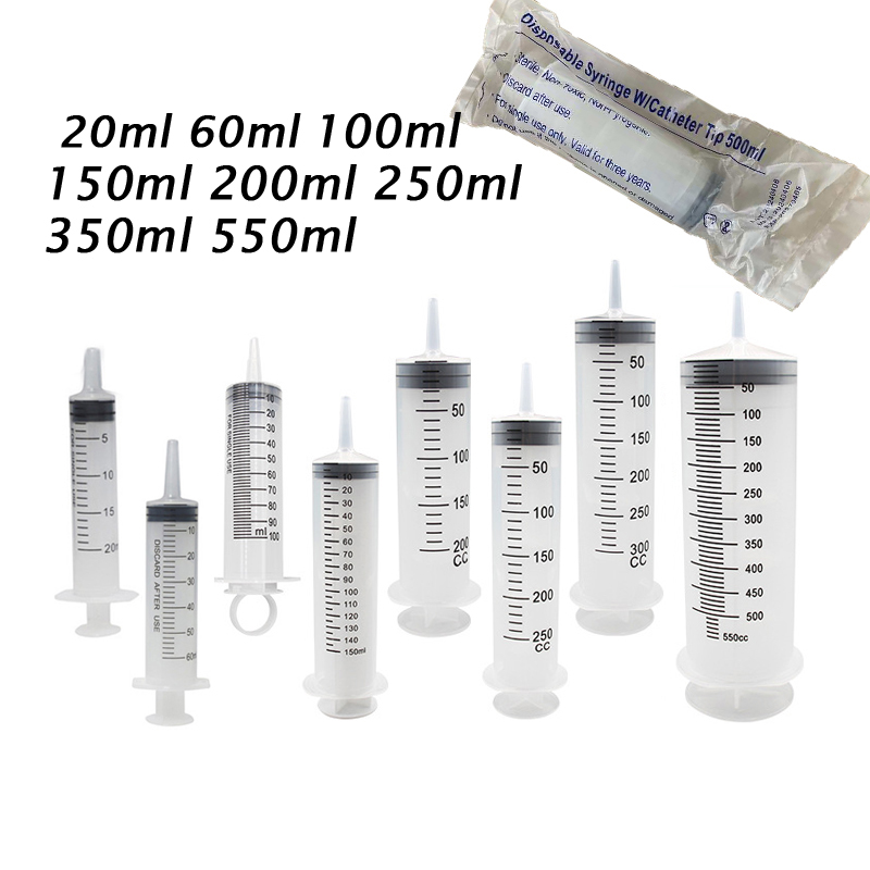 Food Storage Vacuum Pump - Seringues de grande capacité 20ml-550ML, Tube