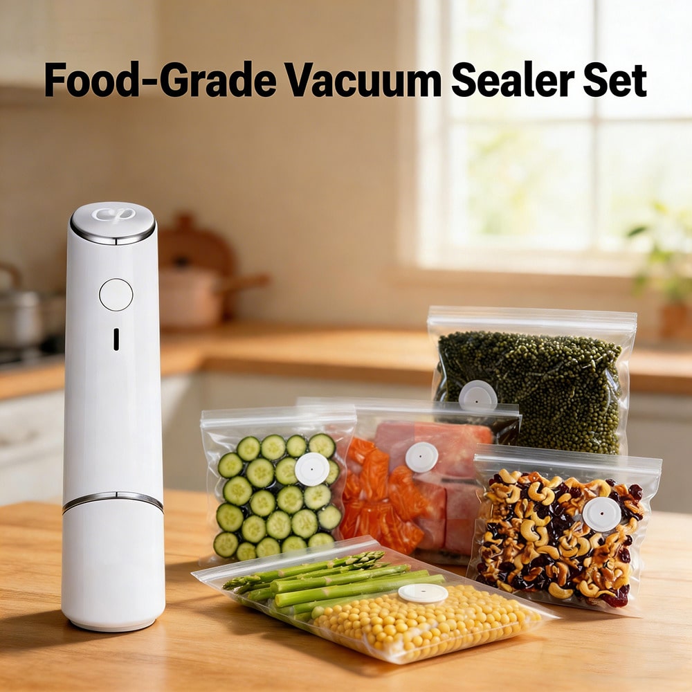 Food Storage Vacuum Bags - 30 sacs sous vide réutilisables +