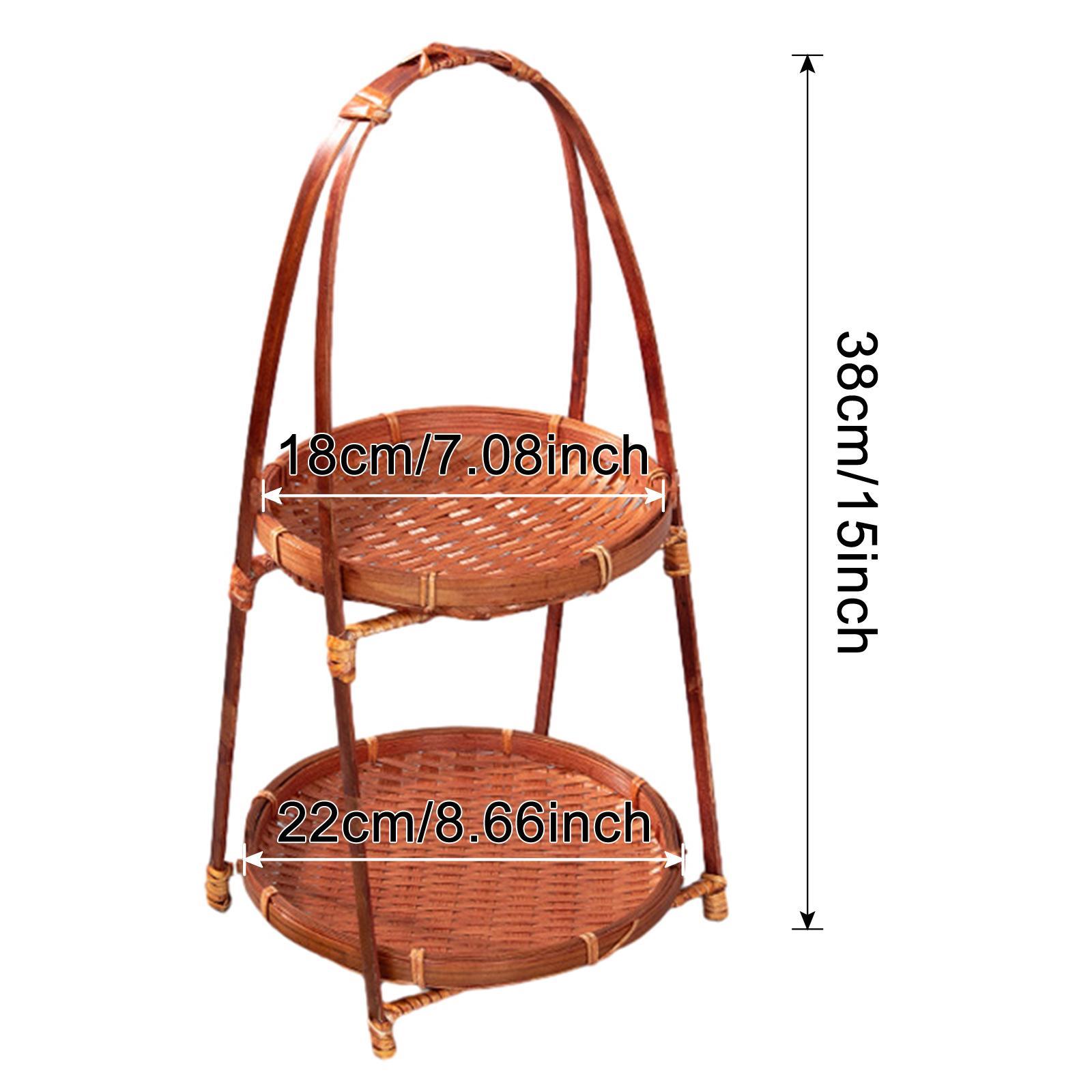Food Storage For Restaurant - Panier à fruits tissé en bambou,