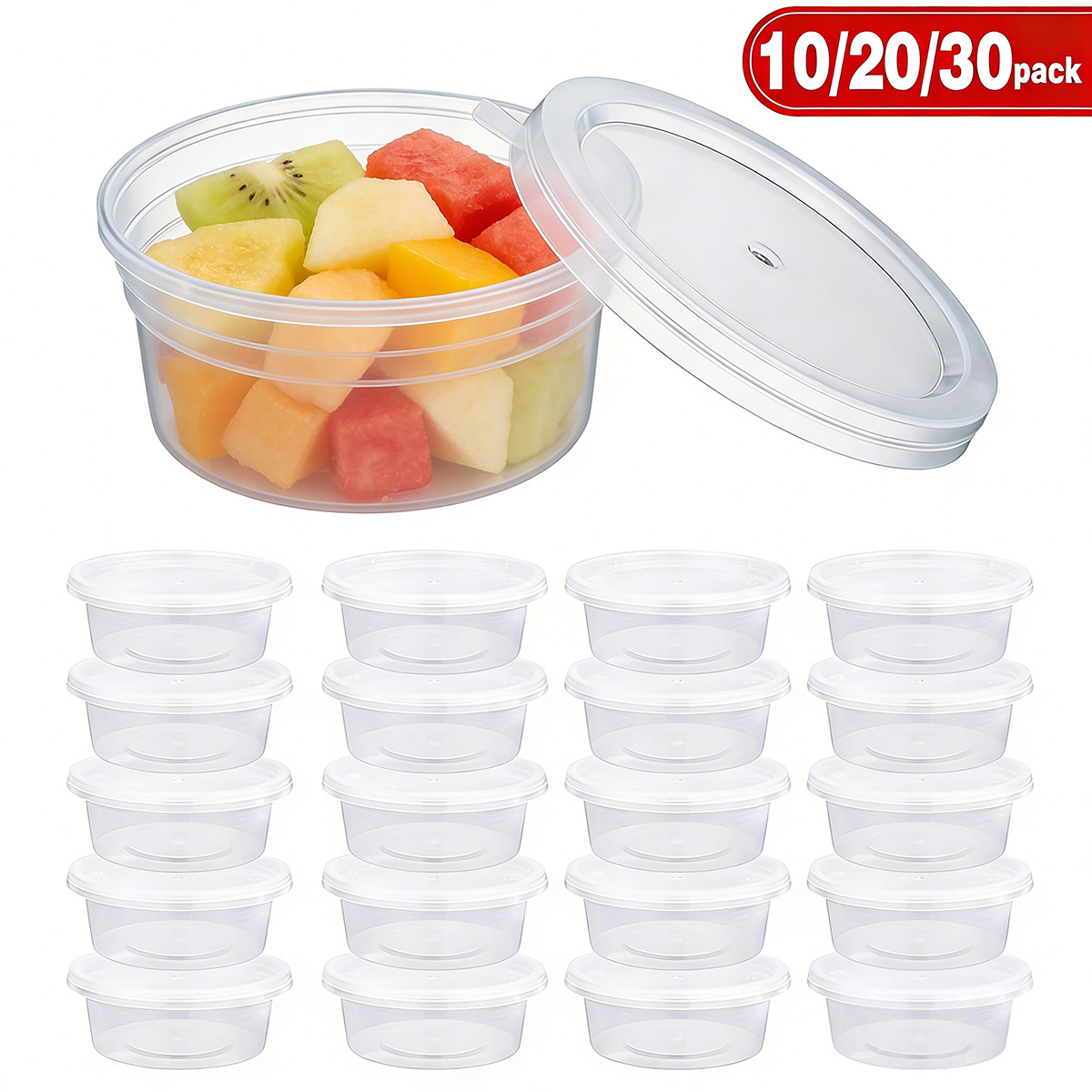Food Storage Heat - Lot de 10/20/30 petits contenants à