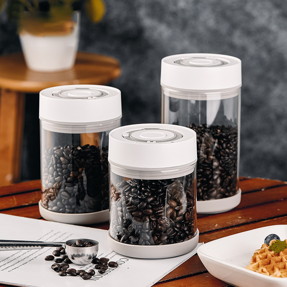 Food Storage On Table - Bocal à café en verre résistant