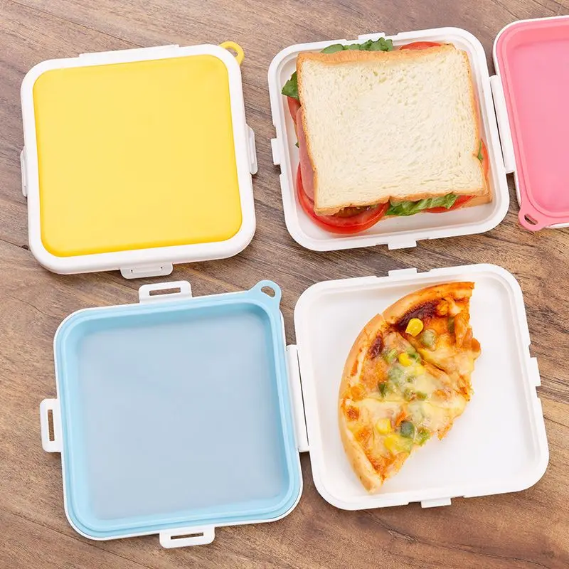 Food Storage Bags Reusable - 1pc Boîte de Conservation Portable pour
