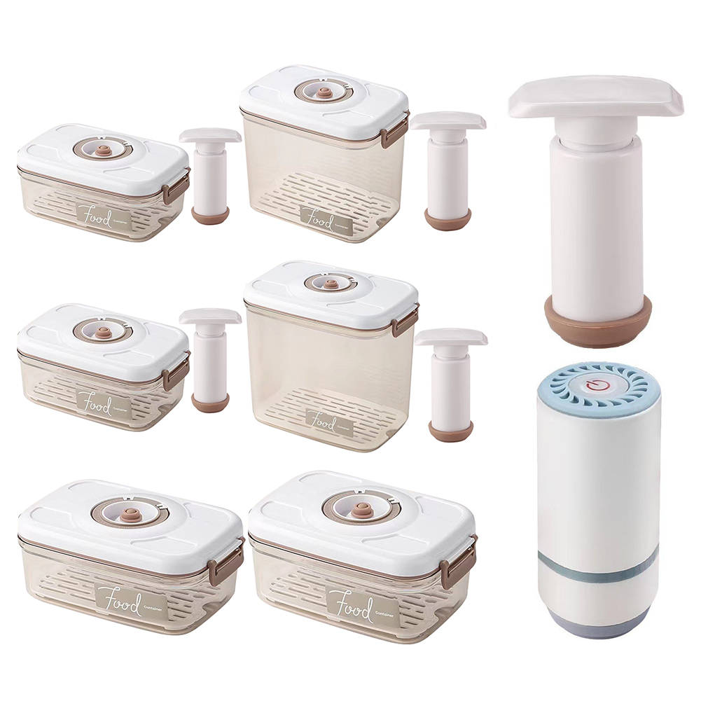 Food Storage Vacuum Pump - Récipient alimentaire sous vide avec boussole