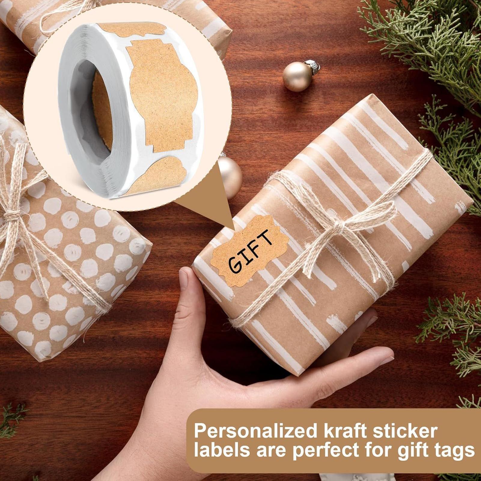 Étiquettes artisanales 300 piè - Food Storage Jar Labels avis et prix