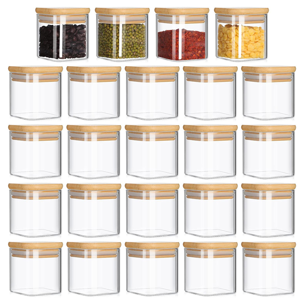 Ensemble de pots en verre mini - Food Storage Jar Labels avis et prix