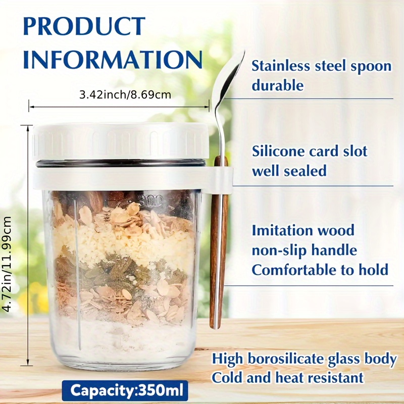 Tasse à flocons d'avoine en ve - Food Storage Jars avis et prix