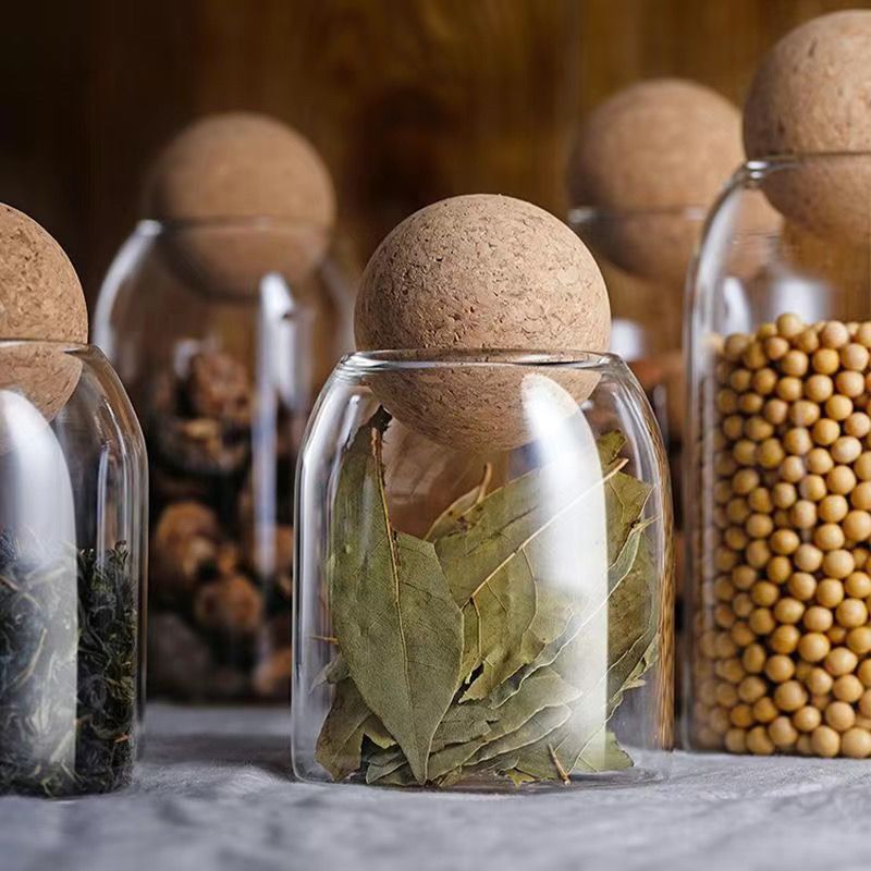 Bocaux de stockage en verre tr - Food Storage Glass Round avis et prix