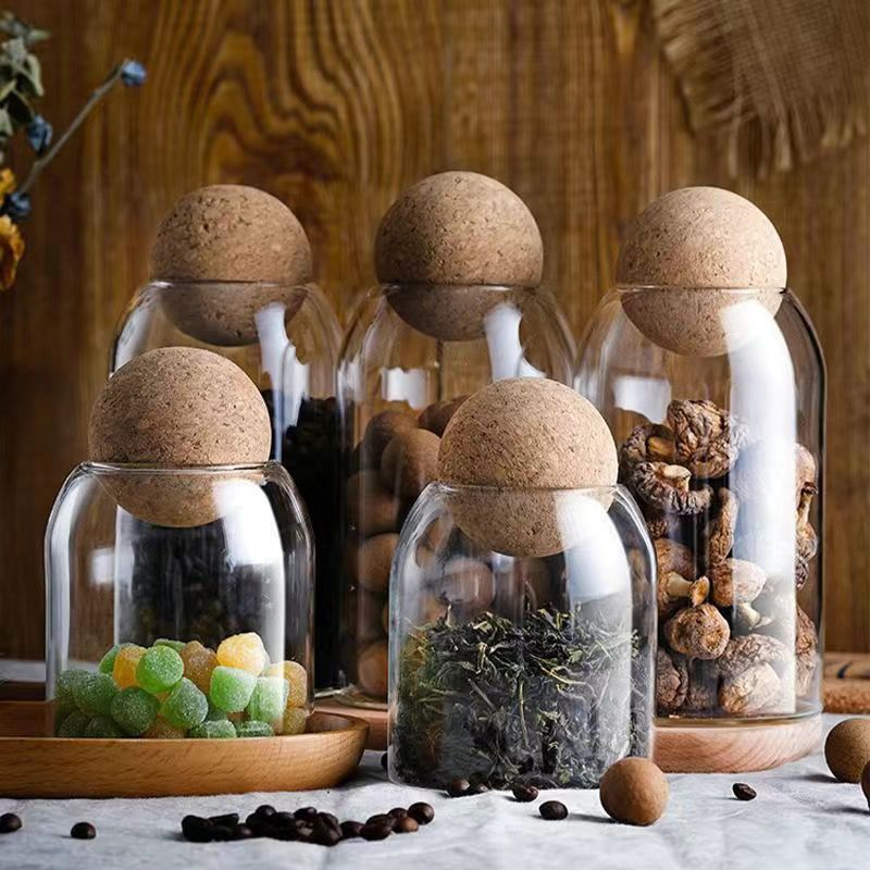 Bocaux de stockage en verre tr - Food Storage Glass Round avis et prix