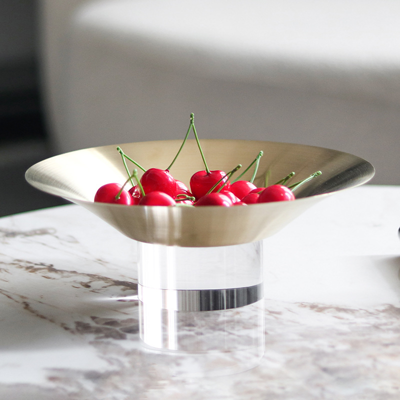 Plateau à fruits carré irrégul - Food Storage Glass Round avis et prix