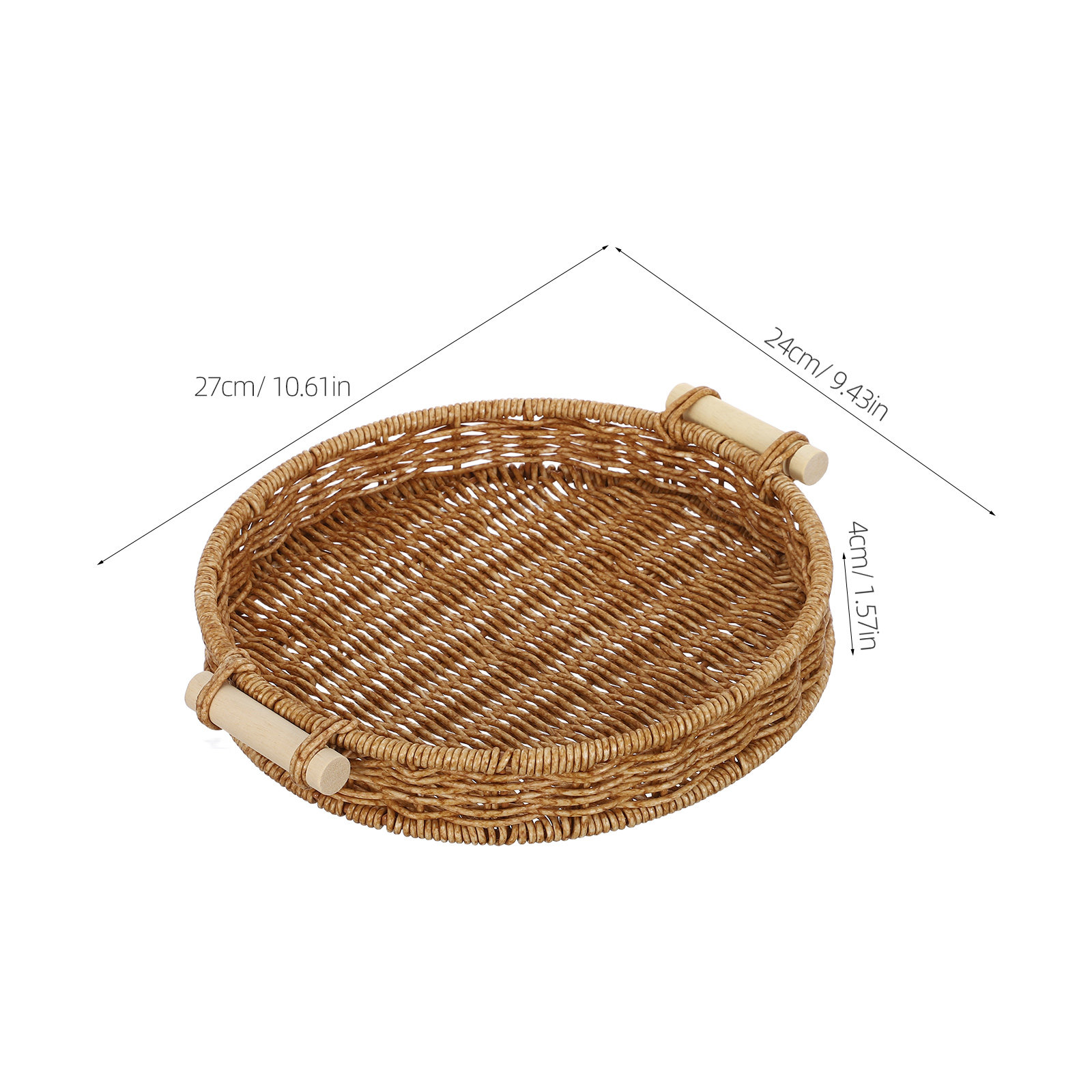Panier à pain en rotin imitati - Food Storage Handling avis et prix