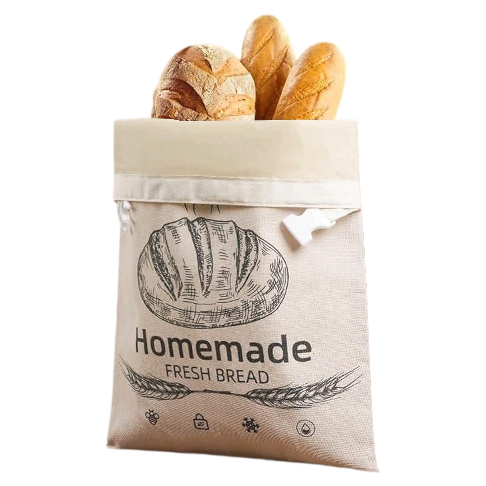 Sac à pain en lin réutilisable - Food Storage Bags Reusable avis et prix