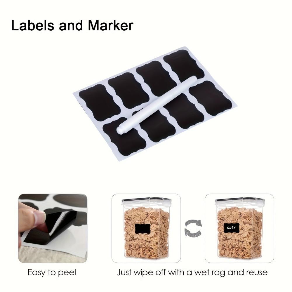 24 pièces de contenants de sto - Food Storage On Table avis et prix