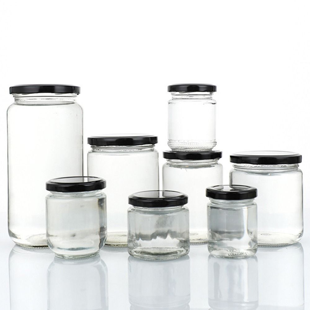 Bocal en verre noir hermétique - Food Storage Glass Round avis et prix