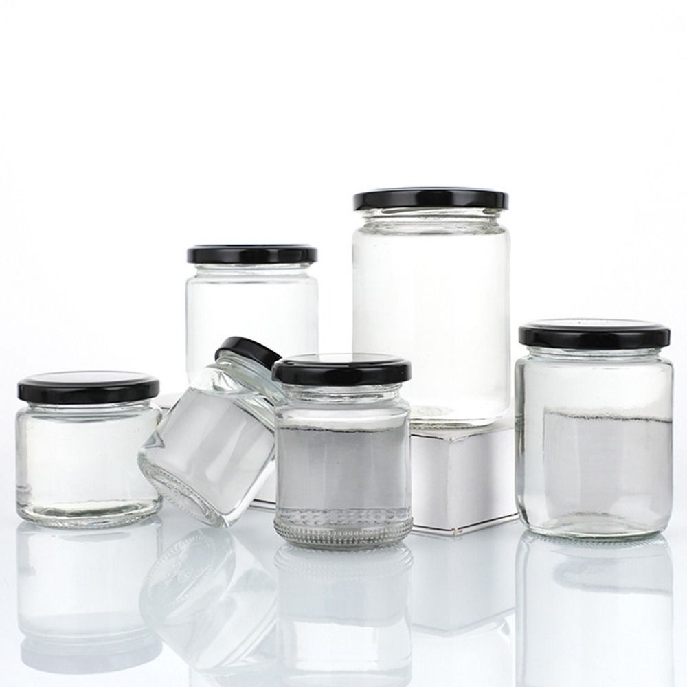 Bocal en verre noir hermétique - Food Storage Glass Round avis et prix