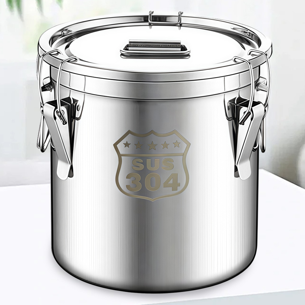 Seau de stockage en acier inox - Food Storage For Restaurant avis et prix