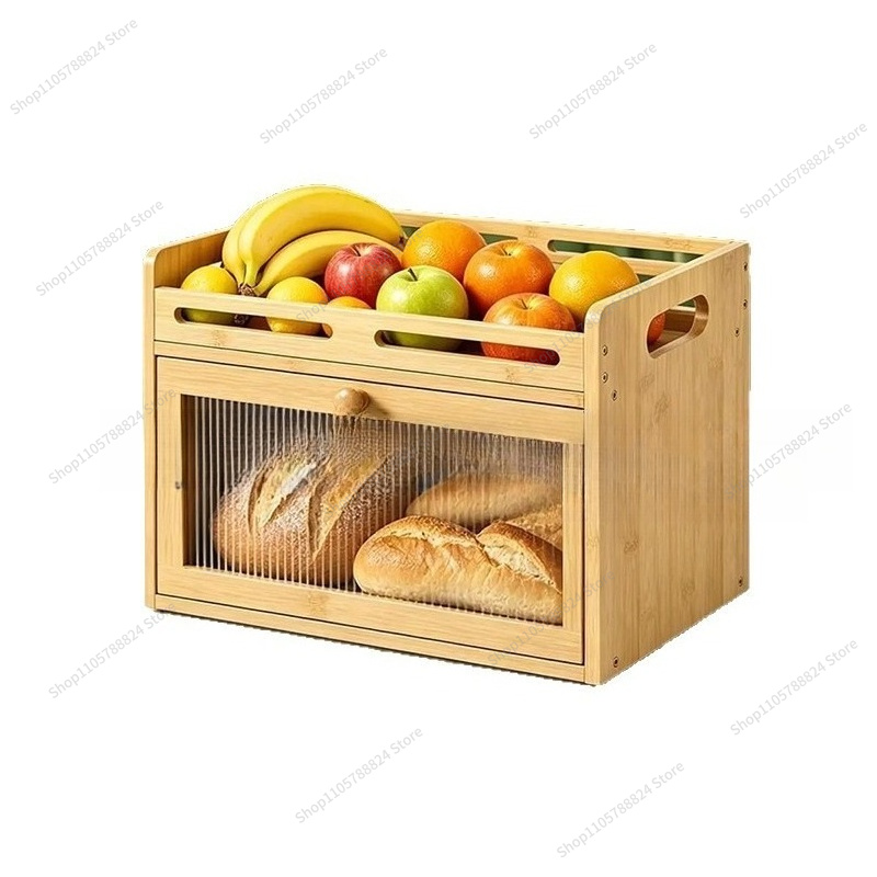 Boîte à pain en bambou, boîte  - Bread Box Bamboo avis et prix