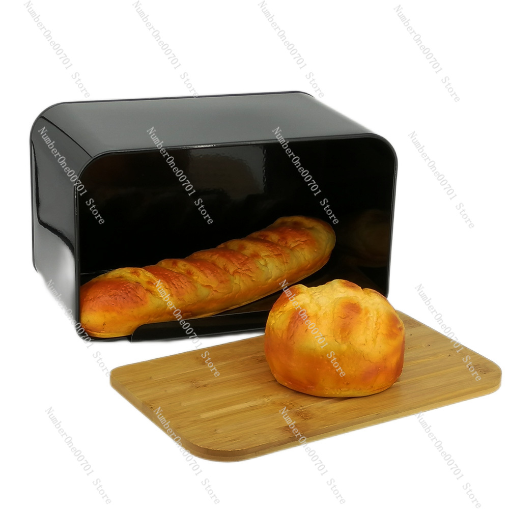 Boîte à pain de cuisine avec c - Bread Box Bamboo avis et prix
