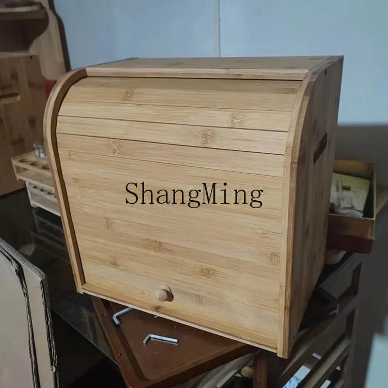 SM – boîte de rangement de pai - Bread Box Bamboo avis et prix