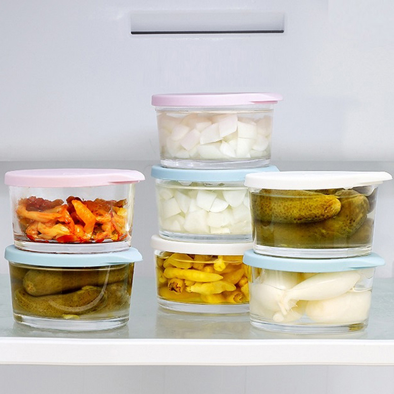● Récipient alimentaire rond c - Food Storage Glass Round avis et prix
