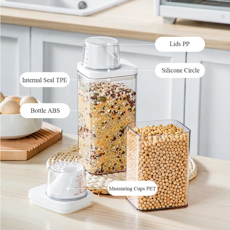 Conteneur de céréales transpar - Food Storage Plastic Boxes avis et prix