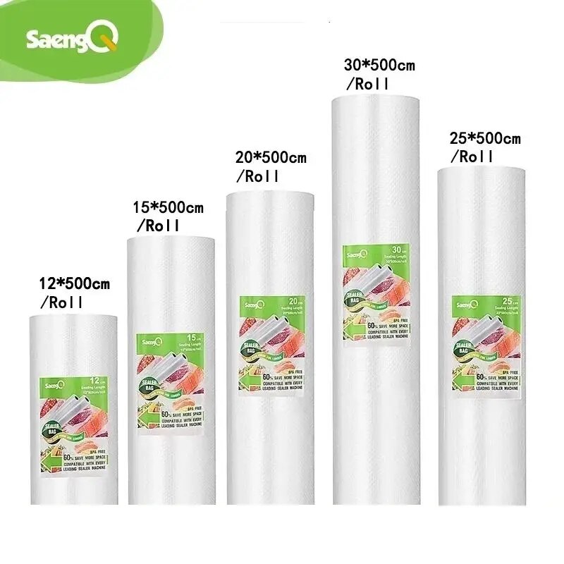 SaengQ-Lot de rouleaux de sacs - Food Storage Vacuum Bags avis et prix