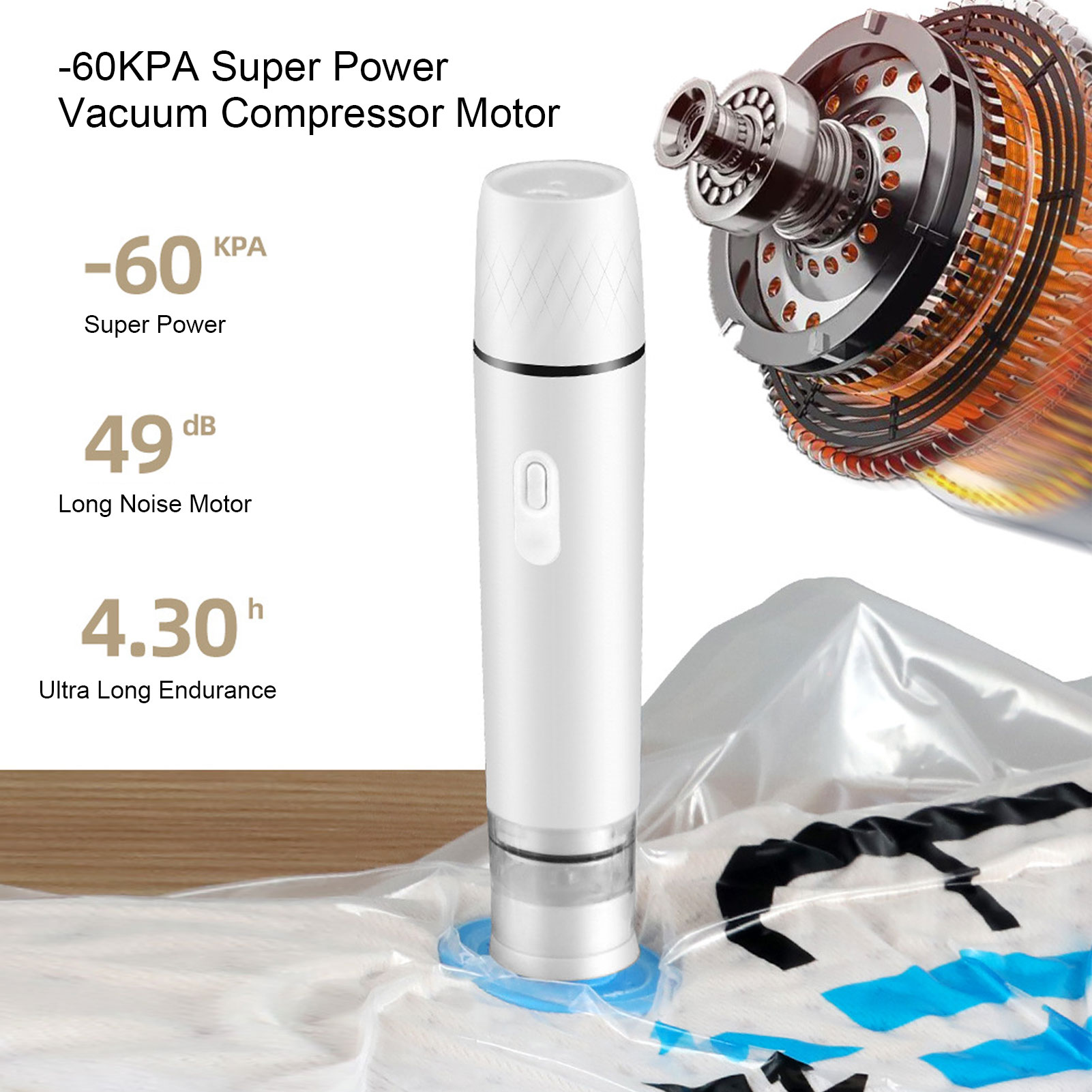 Pompe à Air électrique, scelle - Food Storage Vacuum Pump avis et prix