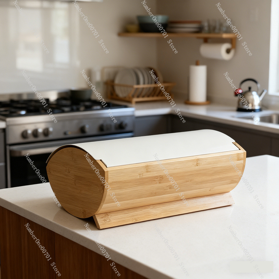 Boîte de rangement pour pain e - Bread Box Bamboo avis et prix