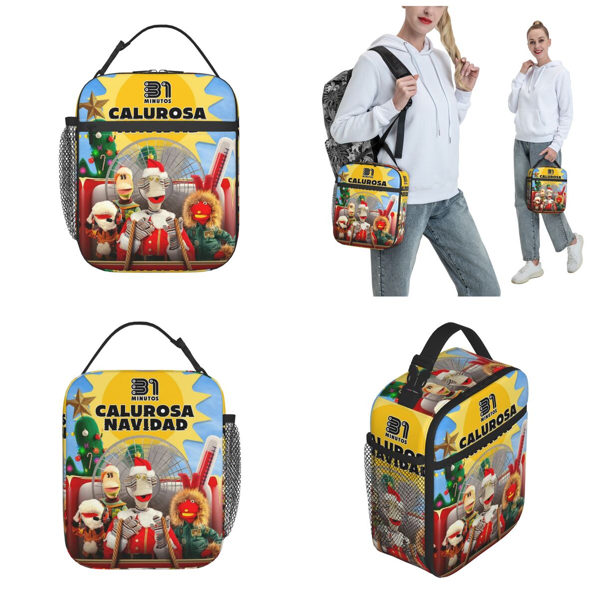31 Minutos Chilean Cartoon Sac - Xmas Food Storage Containers avis et prix