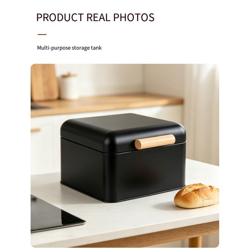 Boîte de rangement de haute qu - Bread Box Bamboo avis et prix