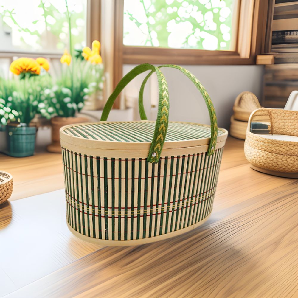 Panier de rangement vintage en - Bread Box Bamboo avis et prix