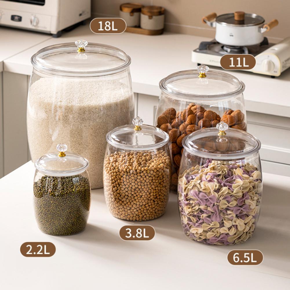 Grand bocal transparent en pla - Food Storage Jars avis et prix