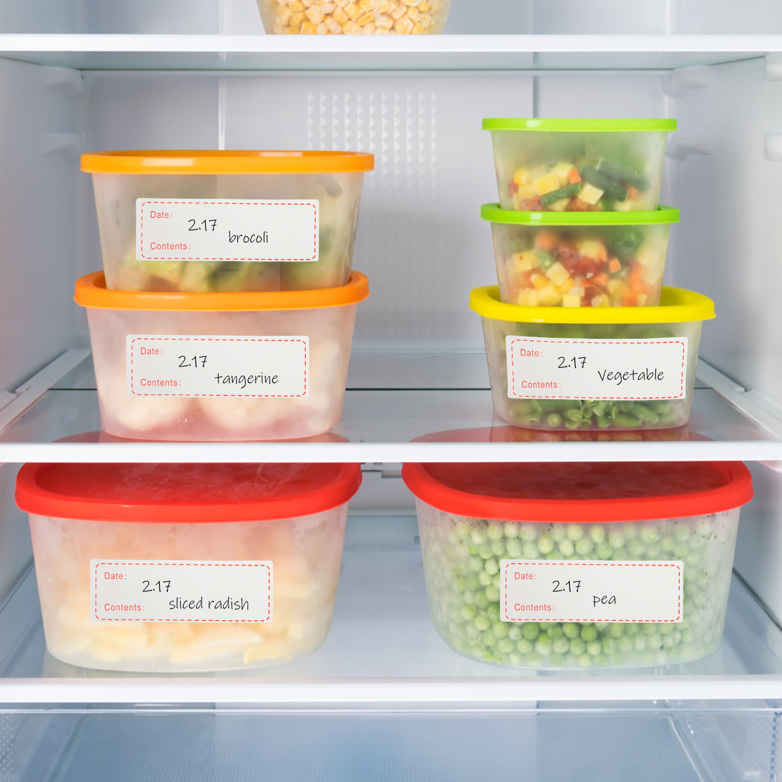 3 rouleaux d'étiquettes de sto - Food Storage For Restaurant avis et prix