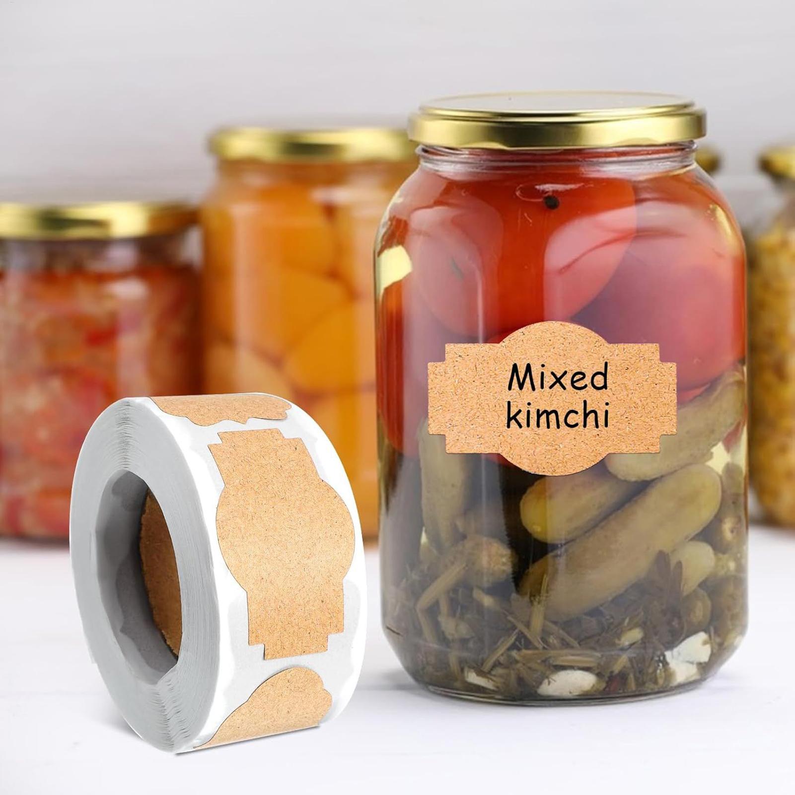 Étiquettes autocollantes pour  - Food Storage Jar Labels avis et prix