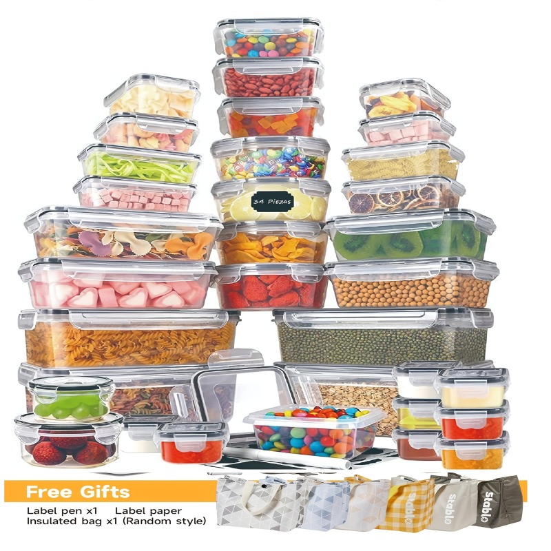 Ensemble de 48 contenants alim - Food Storage On Table avis et prix
