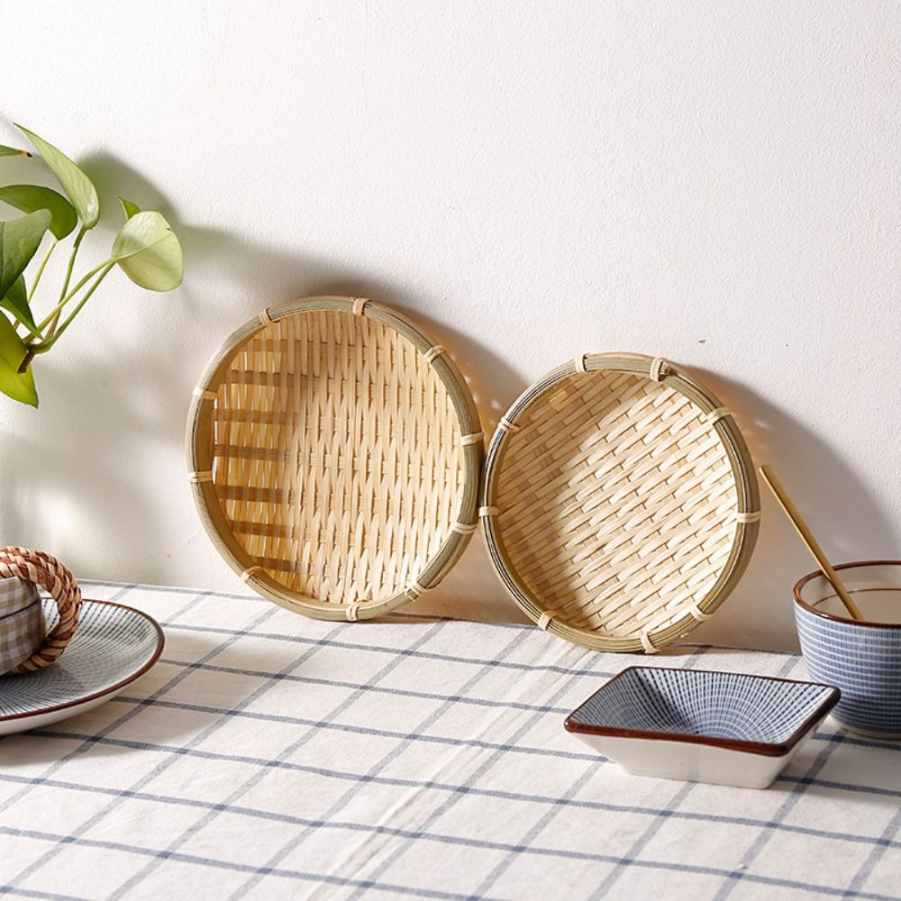 Plateau en bambou tissé à la m - Bread Box Bamboo avis et prix