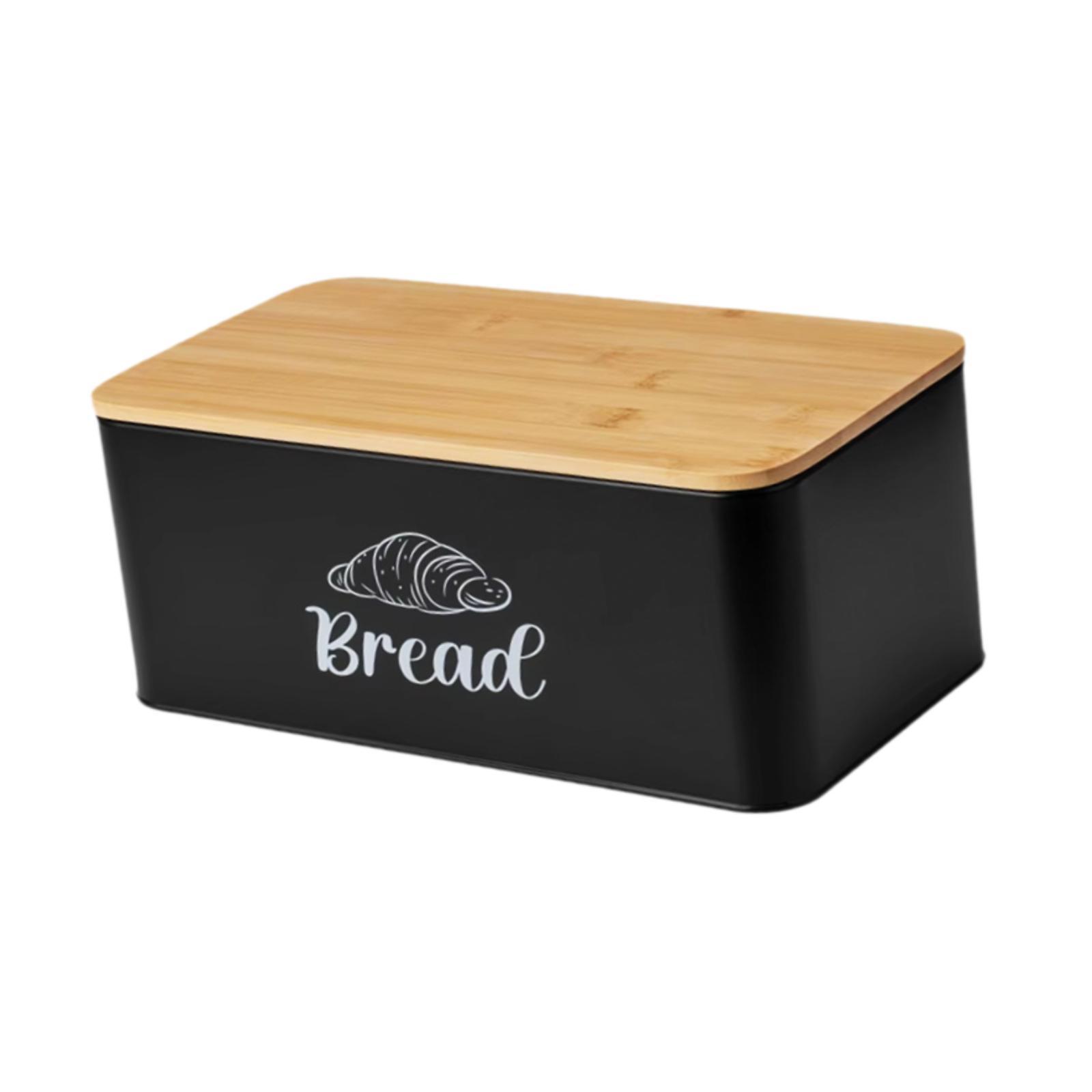 Boîte à pain durable en acier  - Bread Box Bamboo avis et prix