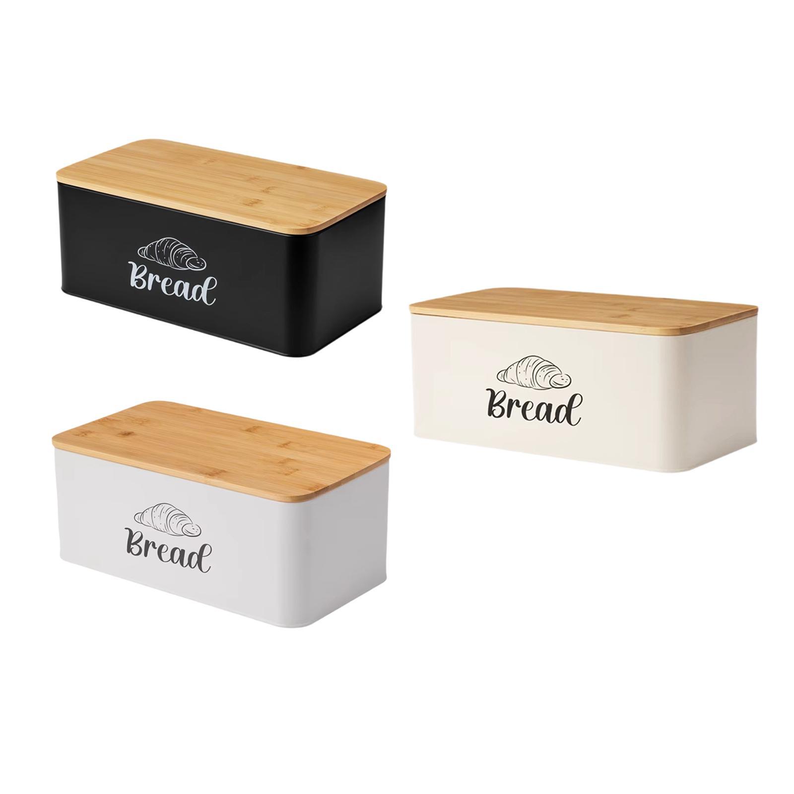 Boîte à pain durable en acier  - Bread Box Bamboo avis et prix