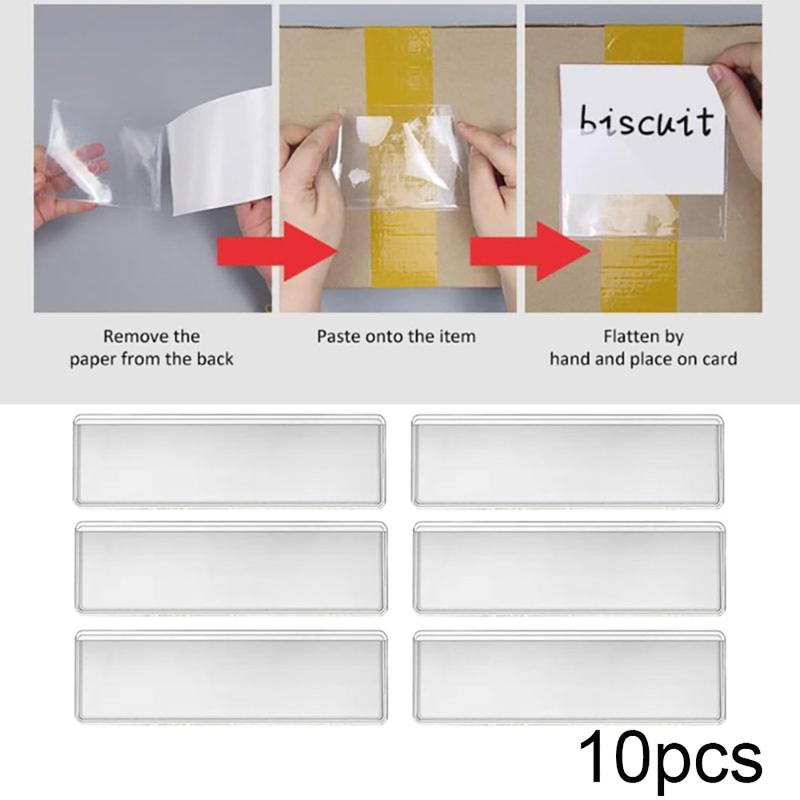 Porte-étiquettes adhésifs tran - Food Storage Jar Labels avis et prix